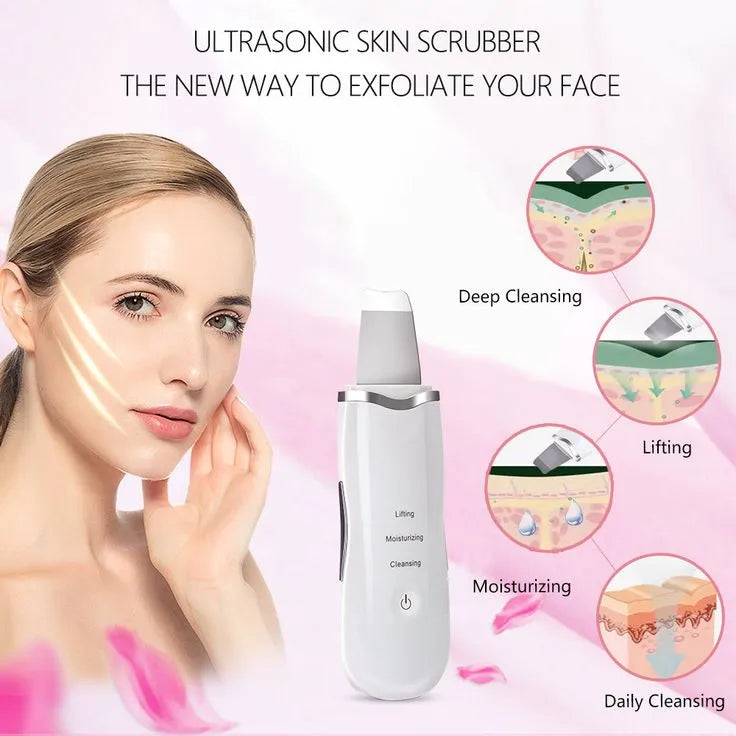 SkinWash Pro® Limpiador Facial Ultrasónico 3 en 1 + Molde para Hielo Facial