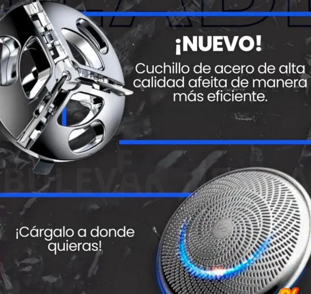 COMBO 2x1 Afeitadora portátil de larga duración