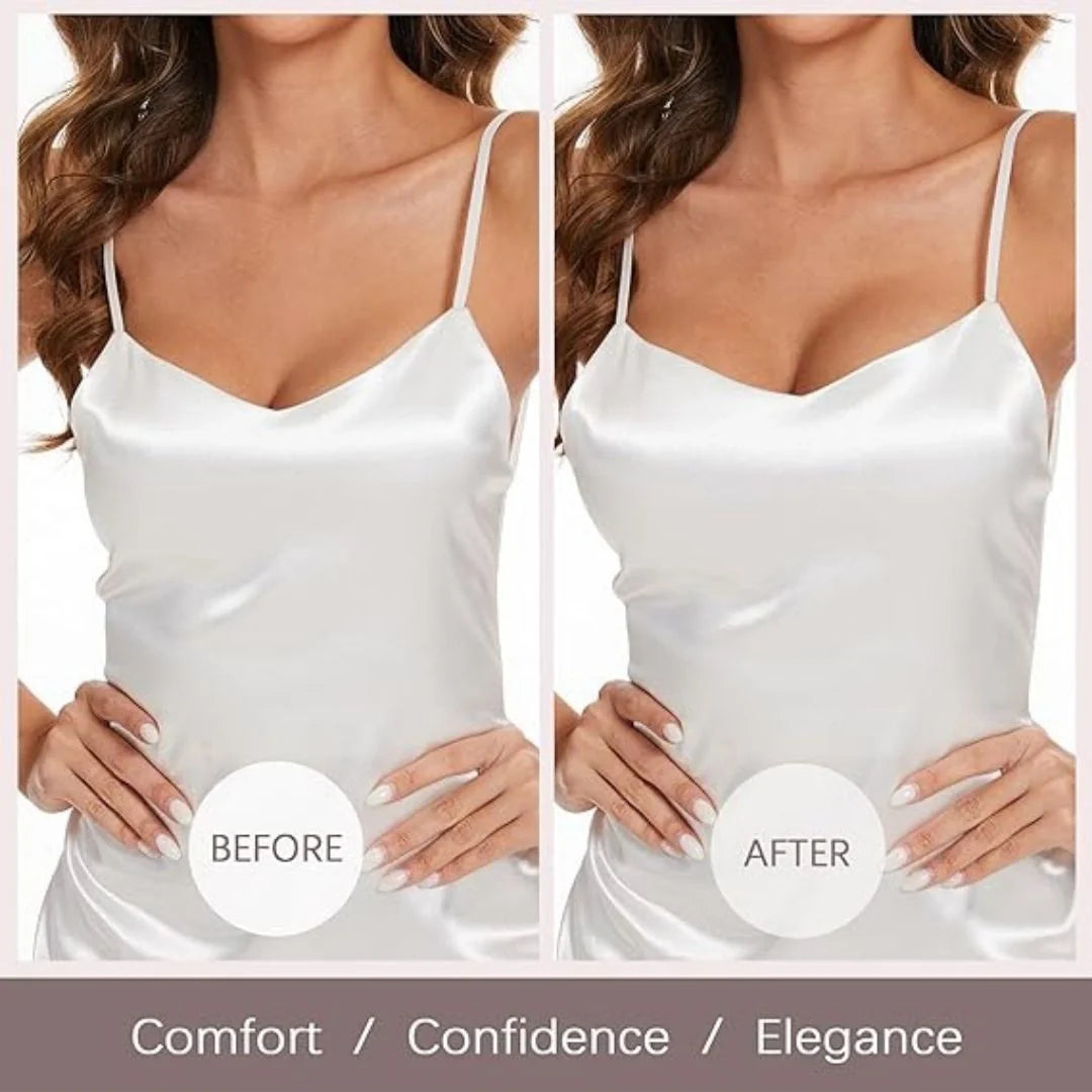 CURVY POP Ultra Push Up Sujetador Adhesivo de Doble Cara