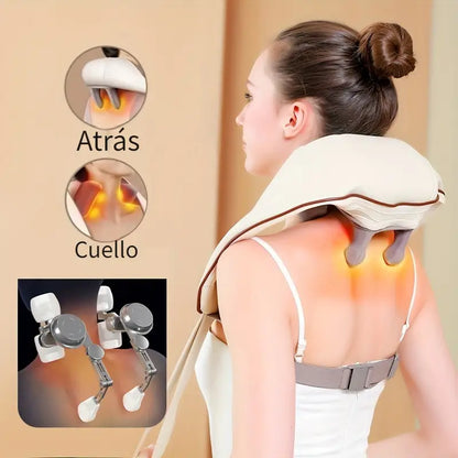 UltraRelax®: Masajeador De Cuello y Espalda Térmico