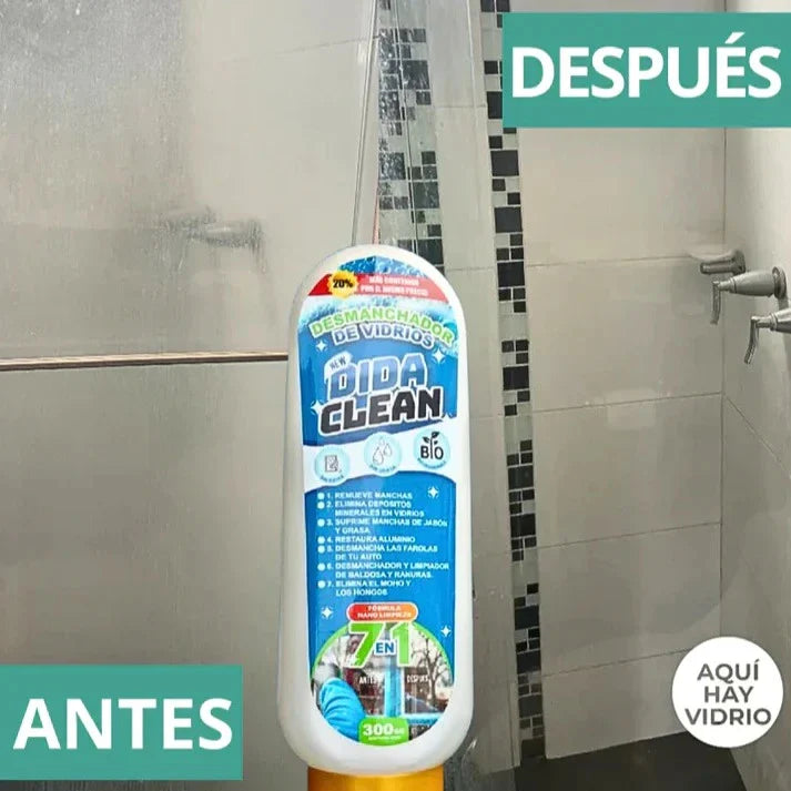 DESMANCHADOR DE VIDRIOS ✨DIDA CLEAN EFECTO DIAMANTE