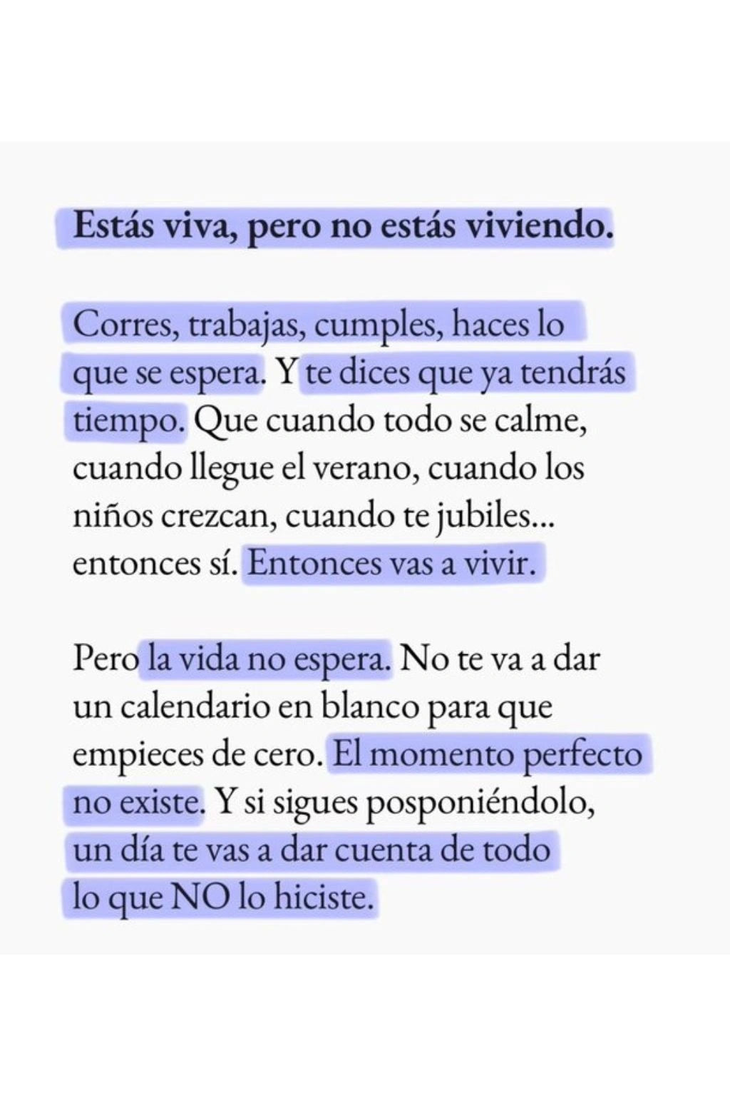 ¡EL LIBRO QUE TE HACE REPLANTEARTE TU VIDA! “Deja de sobrevivir. Empieza a vivir.”