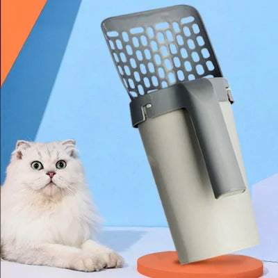 🐾 Pala KittyPro®: Recogedor De Arena Para Gatos Multifuncional
