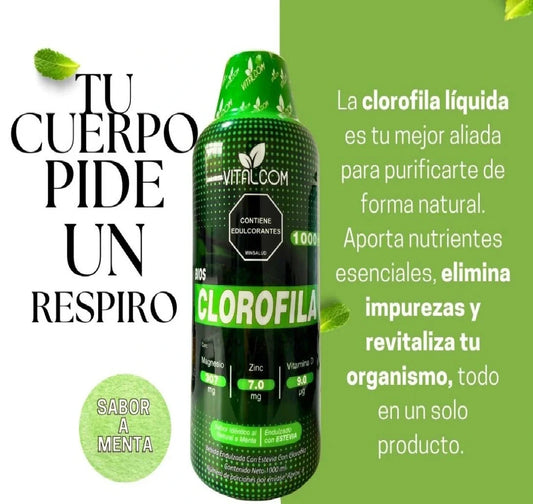 CLOROFILA VITALCOM 1000ML