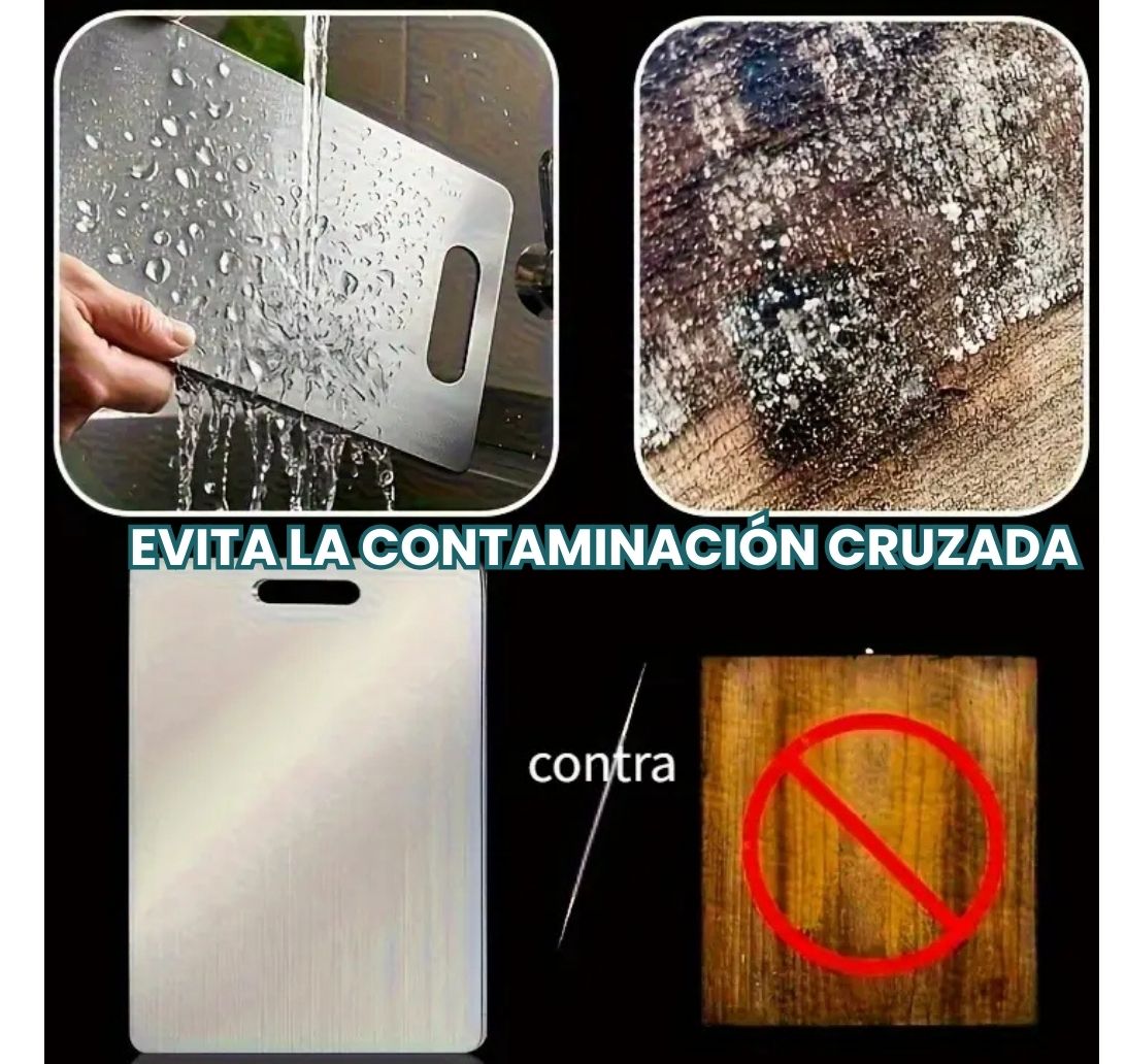 TABLA PARA PICAR EN ACERO INOXIDABLE 1MM