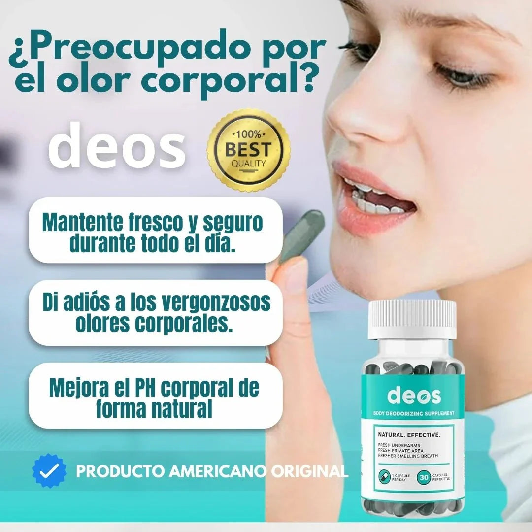 DEOS Desodorante en caps