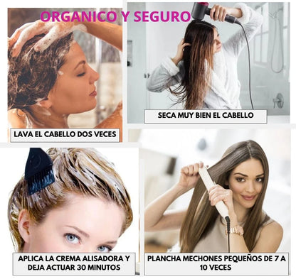 Alisado Japonés Profesional DR CABELLO (Tratamiento y shampoo)