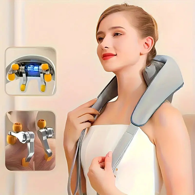 UltraRelax®: Masajeador De Cuello y Espalda Térmico