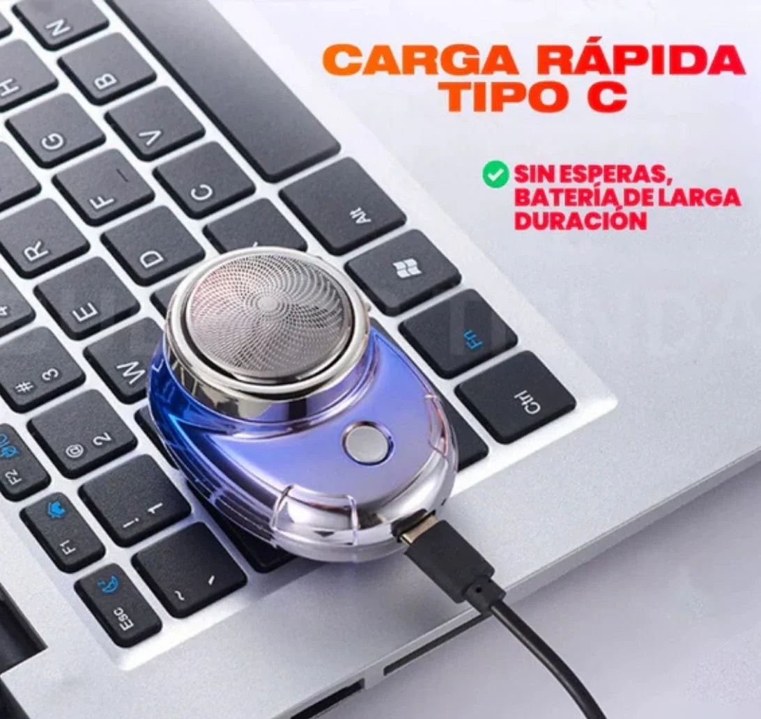 COMBO 2x1 Afeitadora portátil de larga duración