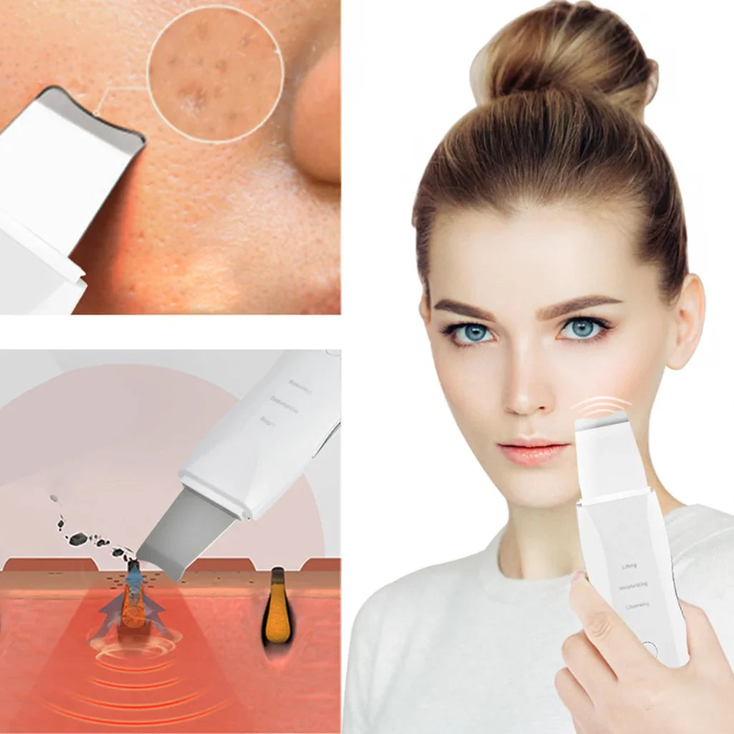 SkinWash Pro® Limpiador Facial Ultrasónico 3 en 1 + Molde para Hielo Facial