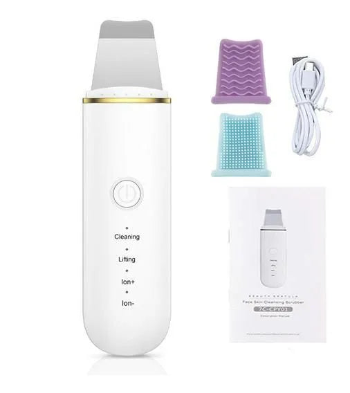 SkinWash Pro® Limpiador Facial Ultrasónico 3 en 1 + Molde para Hielo Facial